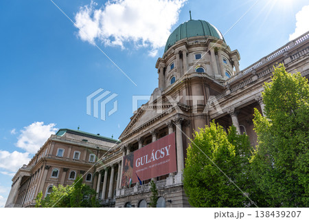 Hungarian National Gallery in the Buda Castle Royal Palace complex in Budapest, Hungary Hungarian National Gallery in the Buda Castle Royal Palace complex in Budapest, Hungary 138439207