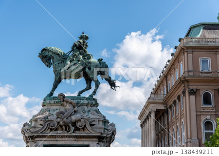 Hungarian National Gallery in the Buda Castle Royal Palace complex in Budapest, Hungary 138439211