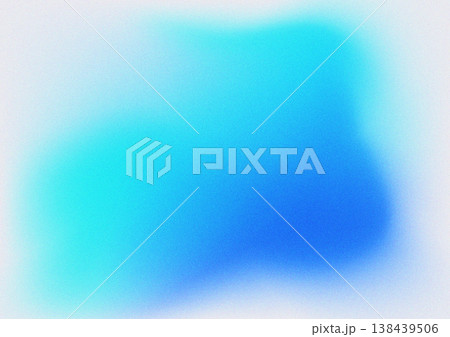 鮮やかな水色と青のニュアンスなグラデーション背景 138439506