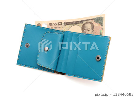 財布と1万円札 財布と1万円札 138440593