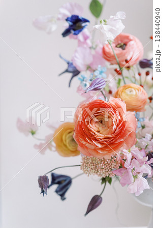 Close Examination Showcasing Fine Texture And Romantic Ambiance 138440940