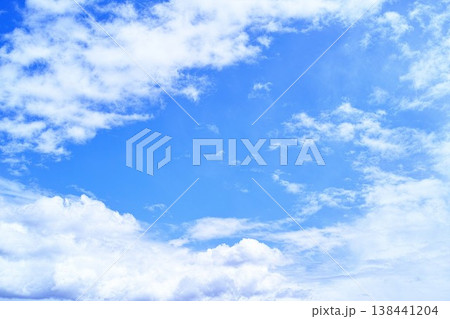 青空と雲イメージ 138441204