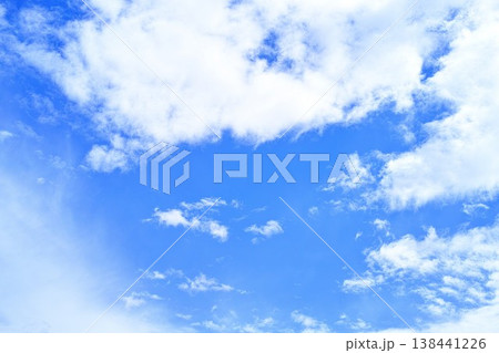 青空と雲イメージ 青空と雲イメージ 138441226