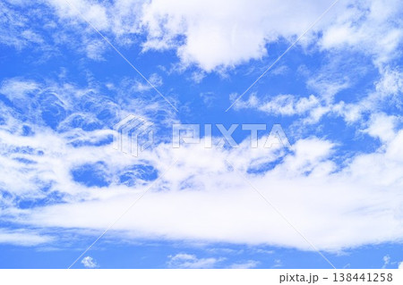 青空と雲イメージ 青空と雲イメージ 138441258