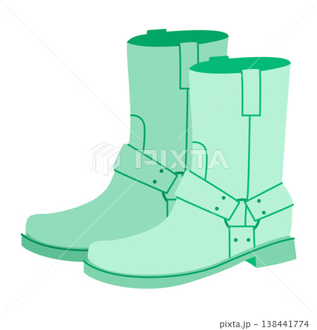 Mint harness western boot women color pair. Strap detail ankle boot concert night fair and statement outfit. Technical Mint harness western boot women color pair. Strap detail ankle boot concert night fair and statement outfit. Technical 138441774