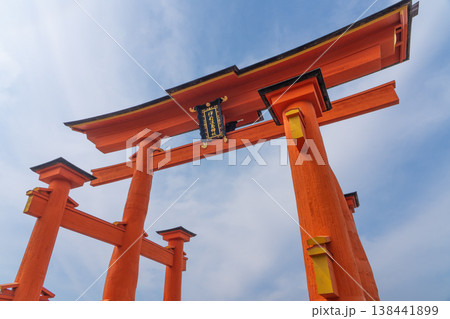 嚴島神社の大鳥居 嚴島神社の大鳥居 138441899