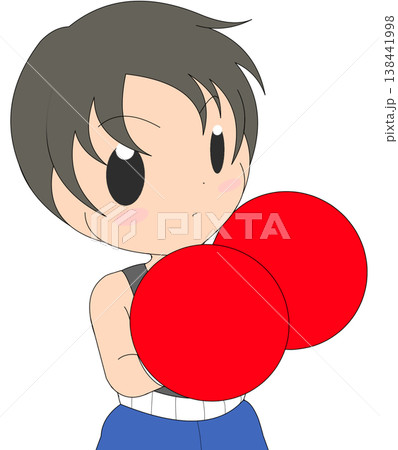 ボクシング男子選手 138441998