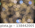 玉ボケの落ち着いた抽象的な背景イメージ素材 138442005