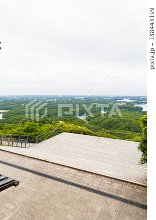 5月下旬の横山展望台デッキ（三重県志摩） 138443199