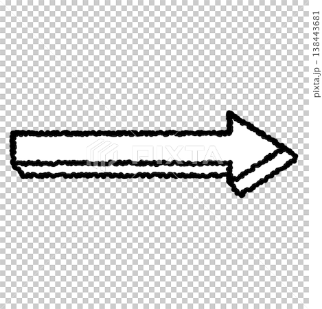 A hand-drawn, rough double-lined illustration of an upward-sloping arrow, giving it a three-dimensional effect. A hand-drawn, rough double-lined illustration of an upward-sloping arrow, giving it a three-dimensional effect. 138443681