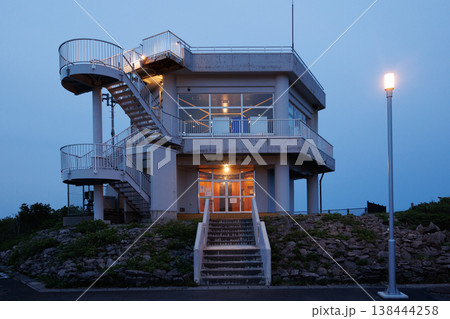 釜臥山展望台全景（青森県むつ市） 138444258
