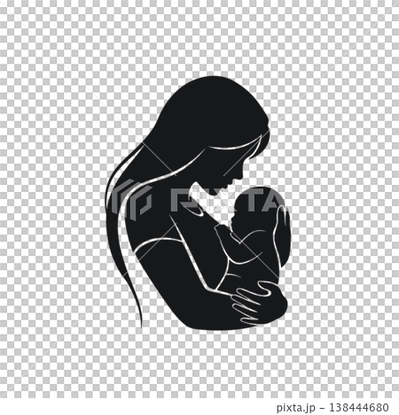 Pregnancy Yoga Motherhood Silhouette Collection Set 138444680