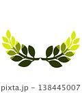 Laurel Wreath Vector Illustration for Award and Victory 138445007