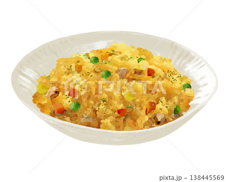 カレーピラフ（ドライカレー）スプーンなし 138445569