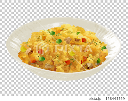 咖哩飯（乾咖哩）－不提供湯匙。 138445569