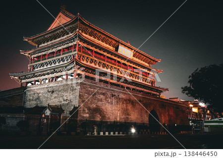 西安の古寺 138446450