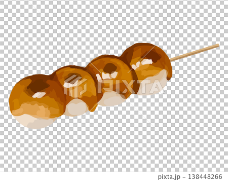 Mitarashi dango (1 skewer) Mitarashi dango (1 skewer) 138448266