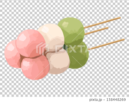 三色團子（3串） 138448269