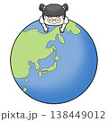 地球にのっかる子供 138449012