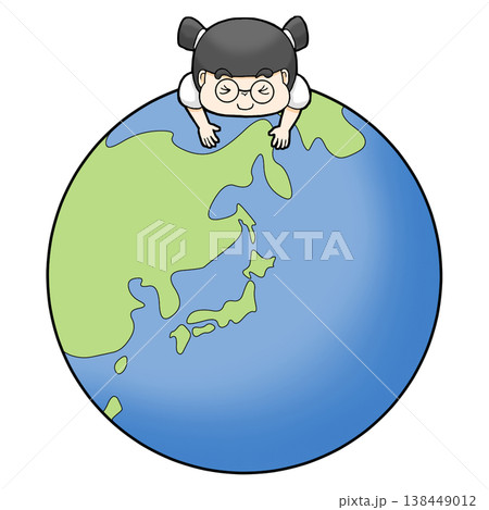 地球にのっかる子供 地球にのっかる子供 138449012