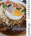 目玉焼きが乗った名古屋名物あんかけパスタ 138449029