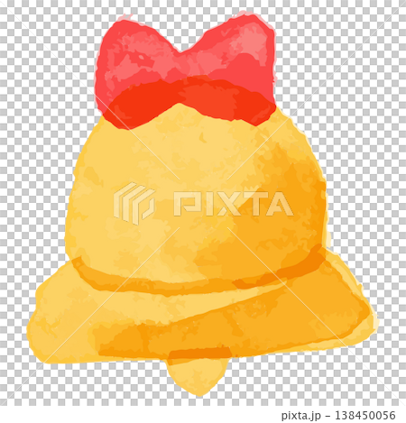 わんぱく水彩シリーズ｜ベルのイラスト おしらせ 通知 幼稚園・保育園向け 138450056