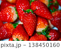 Fresh organic strawberries background, Fresh ripe organic strawberry 138450160