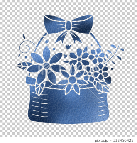 フラワーバスケット　F 138450425