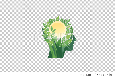 景觀與再生能源共存，3D圖形象徵永續發展目標和永續的未來。 138450716