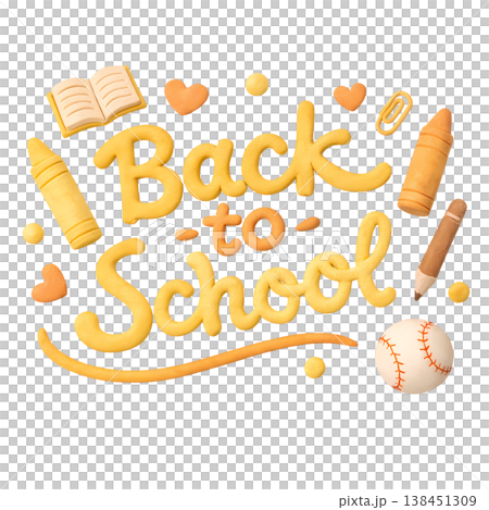 back to school lettering  138451309