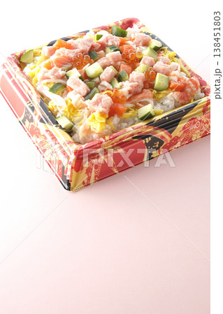 具材たっぷりちらし寿司 138451803