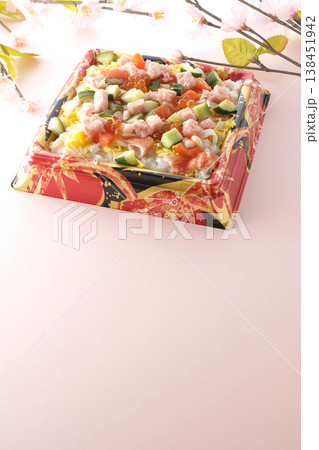 具材たっぷりちらし寿司 138451942