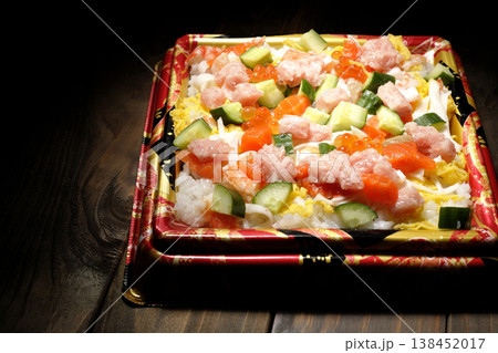 具材たっぷりちらし寿司 具材たっぷりちらし寿司 138452017