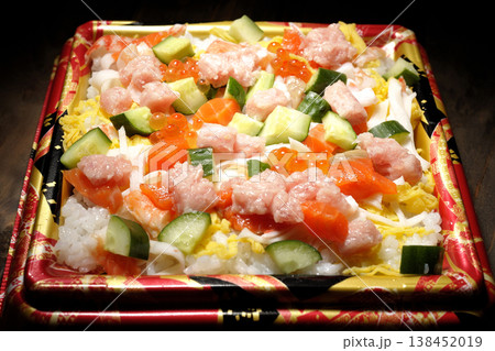 具材たっぷりちらし寿司 具材たっぷりちらし寿司 138452019