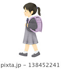 小学校の入学式（女の子） 138452241