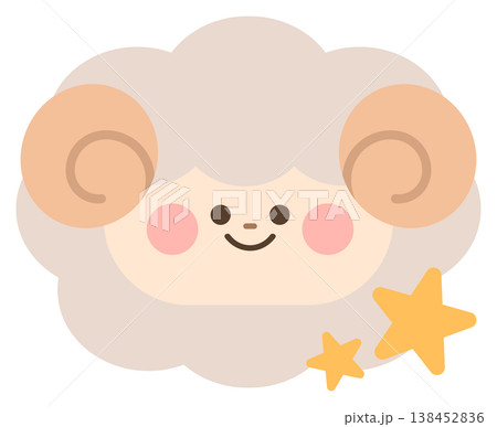 かわいい牡羊座 138452836