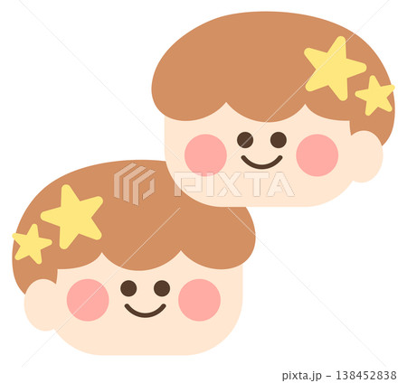 かわいい双子座 138452838