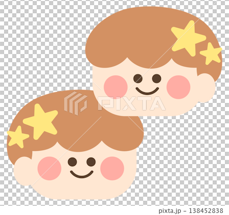 かわいい双子座 138452838