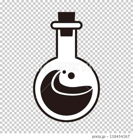 Magic potion icon for fantasy RPG UI and game assets 138454167