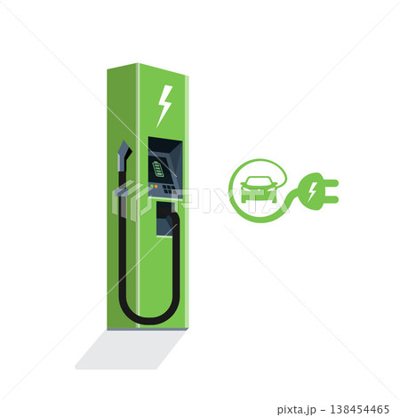 Charging Station for Electric Car 138454465
