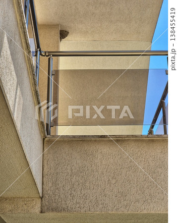 Swallow's nest in a residential building Swallow's nest in a residential building 138455419