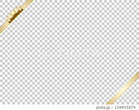 リボン波、縞、斜F、m1金 138455874