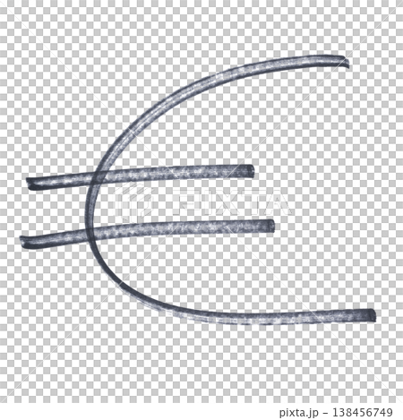 the Euro currency symbol drawn with a black marker the Euro currency symbol drawn with a black marker 138456749