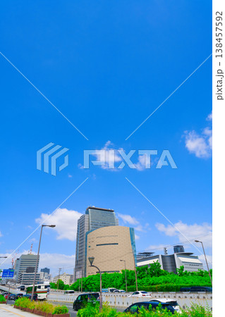【大阪府】6月・大阪歴史博物館と大阪府警察本部 138457592