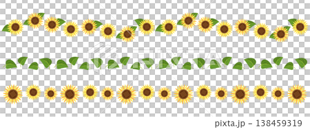 Sunflower Line Set (3 types) Sunflower Line Set (3 types) 138459319