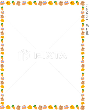 easter frame 138459447