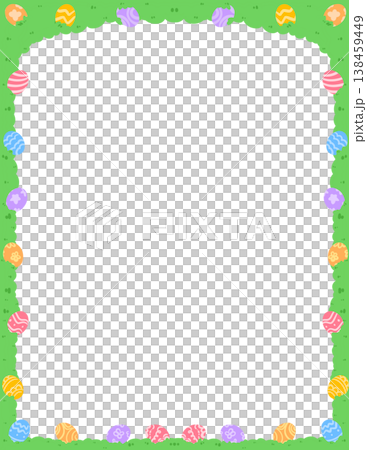 easter frame easter frame 138459449