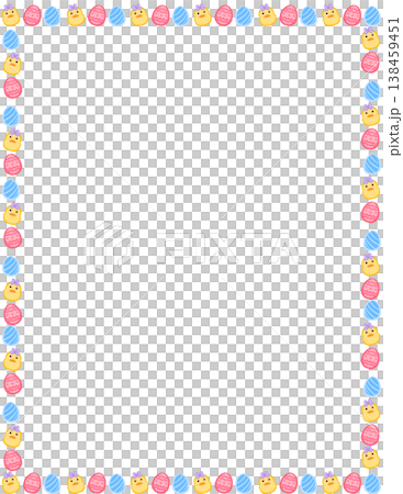easter frame easter frame 138459451