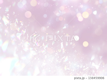 キラキラとプリズムの輝く背景 キラキラとプリズムの輝く背景 138459906