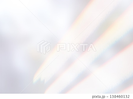キラキラとした銀色のスペクトル背景 138460132